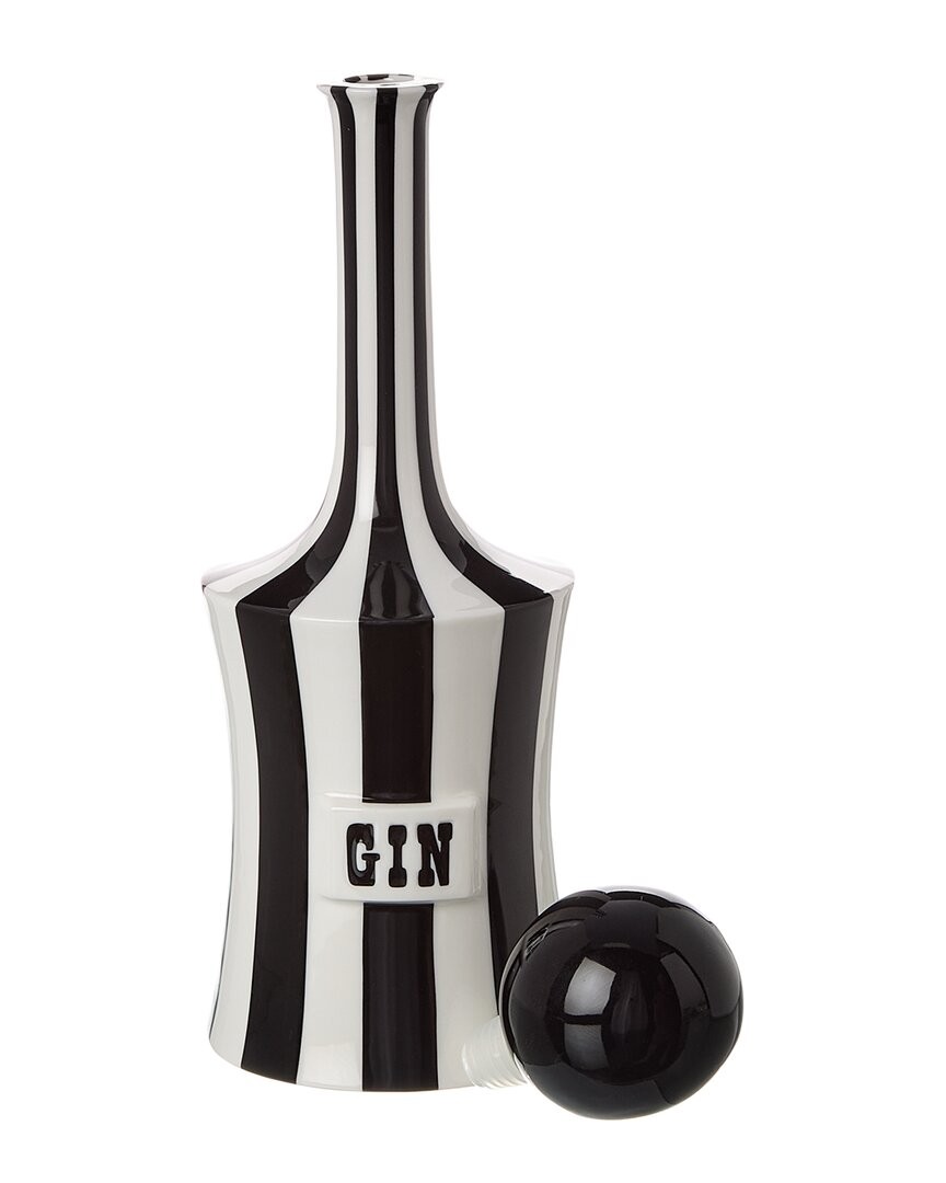 Jonathan Adler Vice Gin Decanter Black