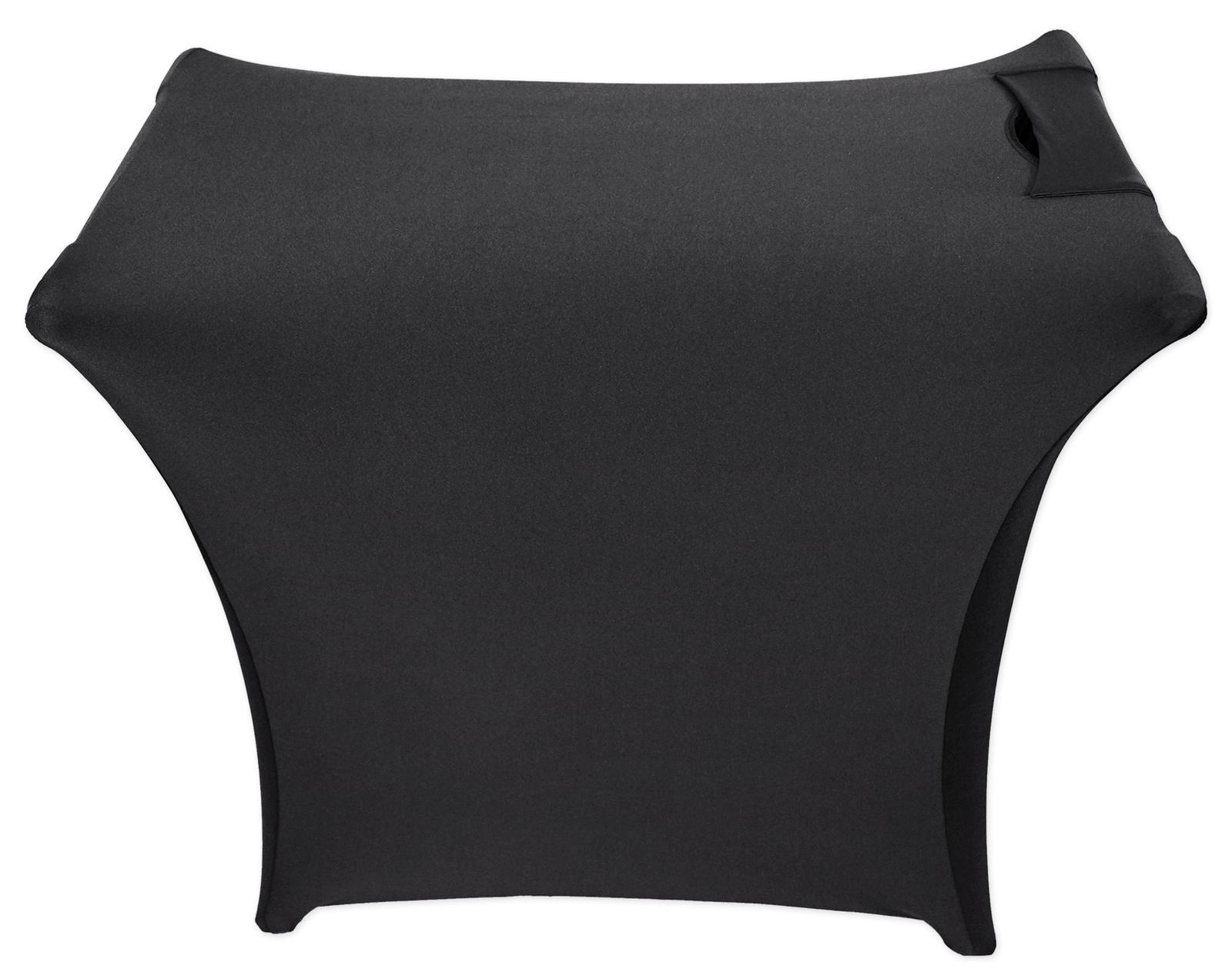 Rockville RSC5B Universal Black DJ Scrim Cloth Cover For X Stand+Carry Bag