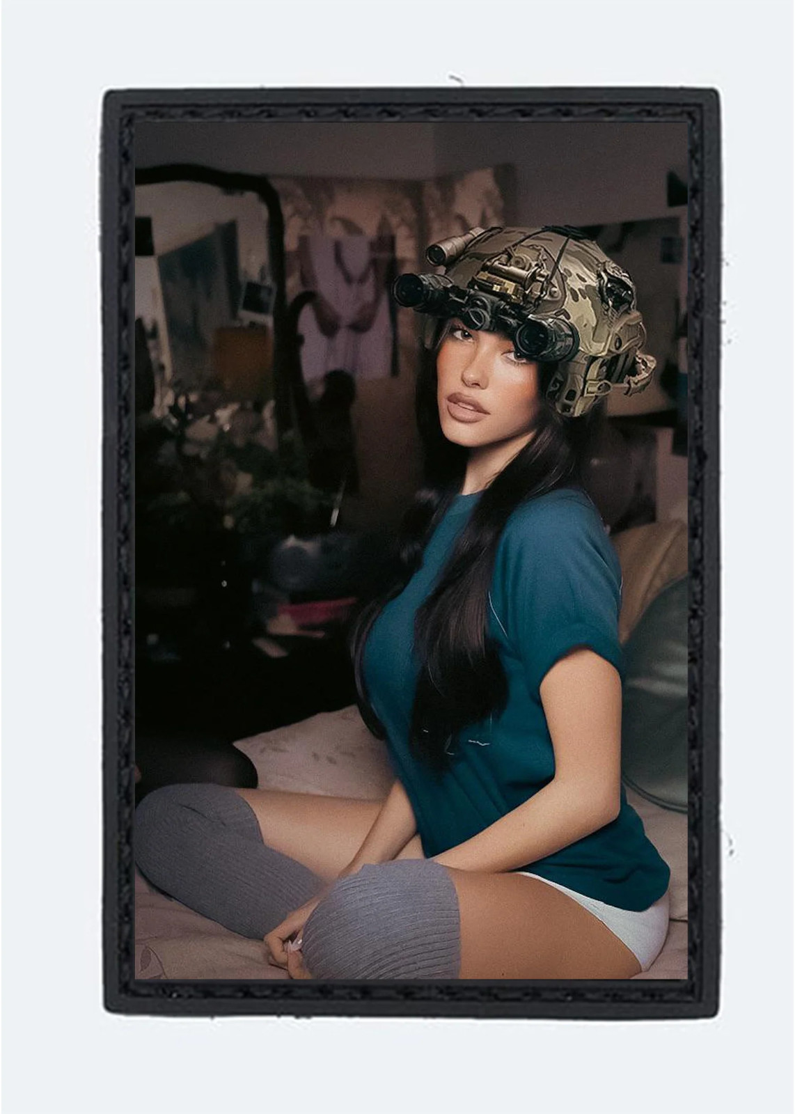 OTXNATION OTX NATION MADISON BEER PVC PATCH HOOK BACKING NOT FOG GWA QILO GBRS