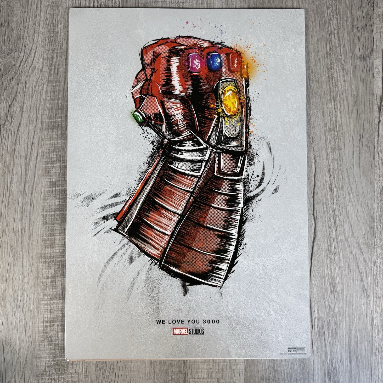 Lot of 5 Movie Promo Posters; Avengers Age of Ultron, Suicide Squad, Guardians