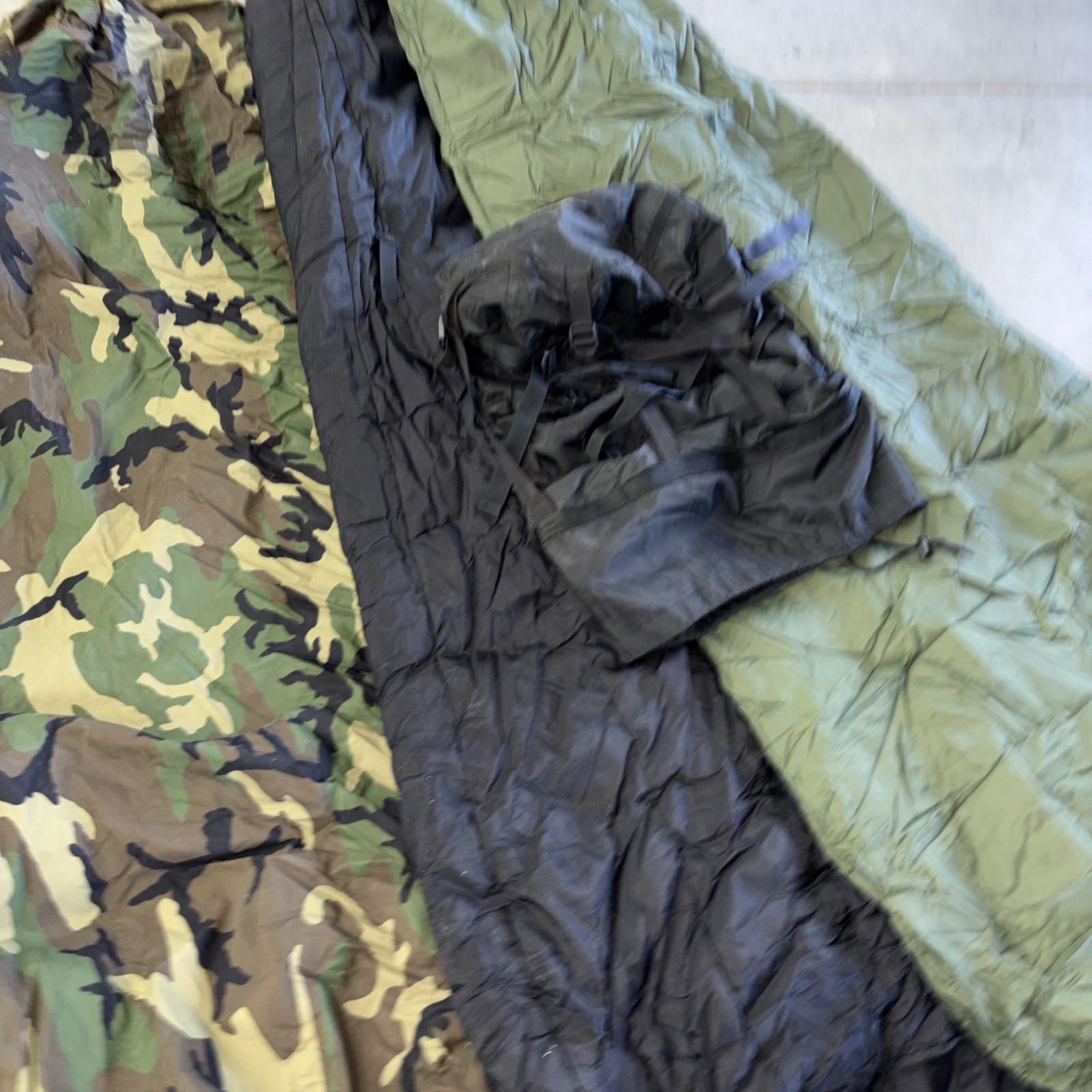 Modular Sleep System (4 - Part) - Used Good Military Sleeping Bag