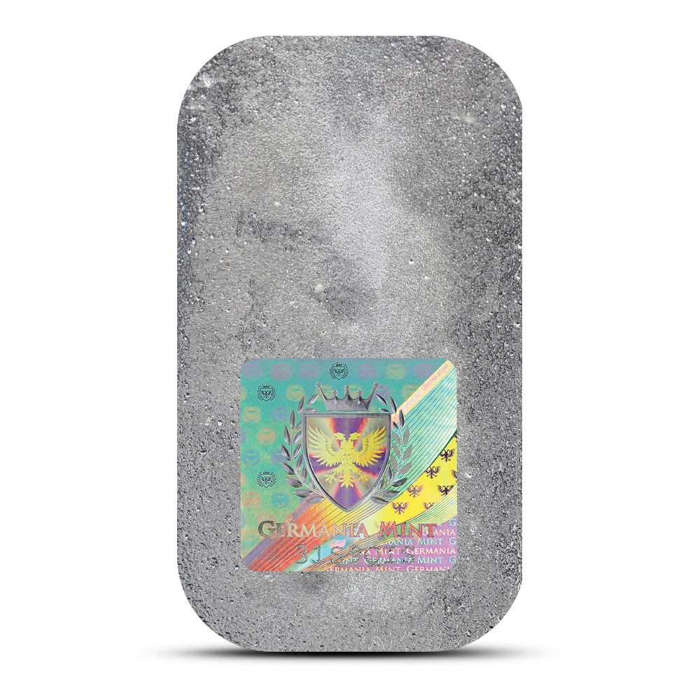 1 oz Germania Mint Cast Silver Bar (New)