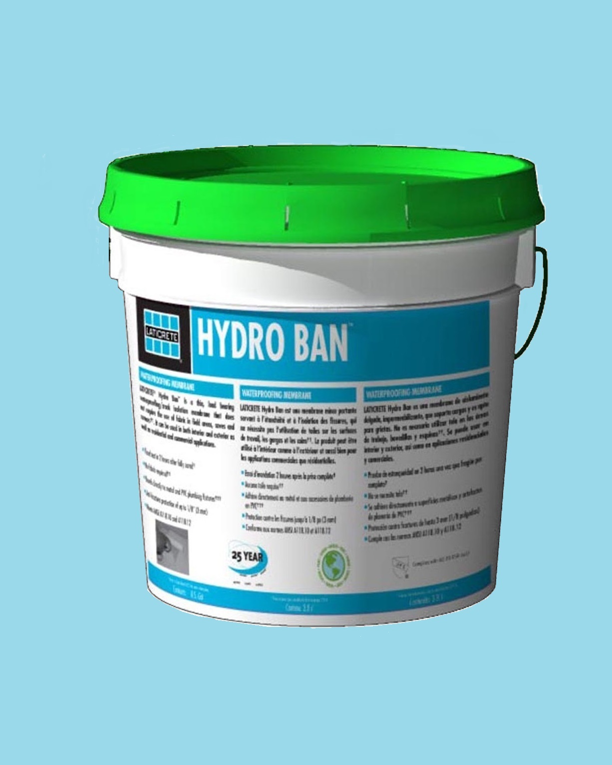Laticrete Hydro Ban Waterproof Anti-Fracture Membrane 1 Gallon