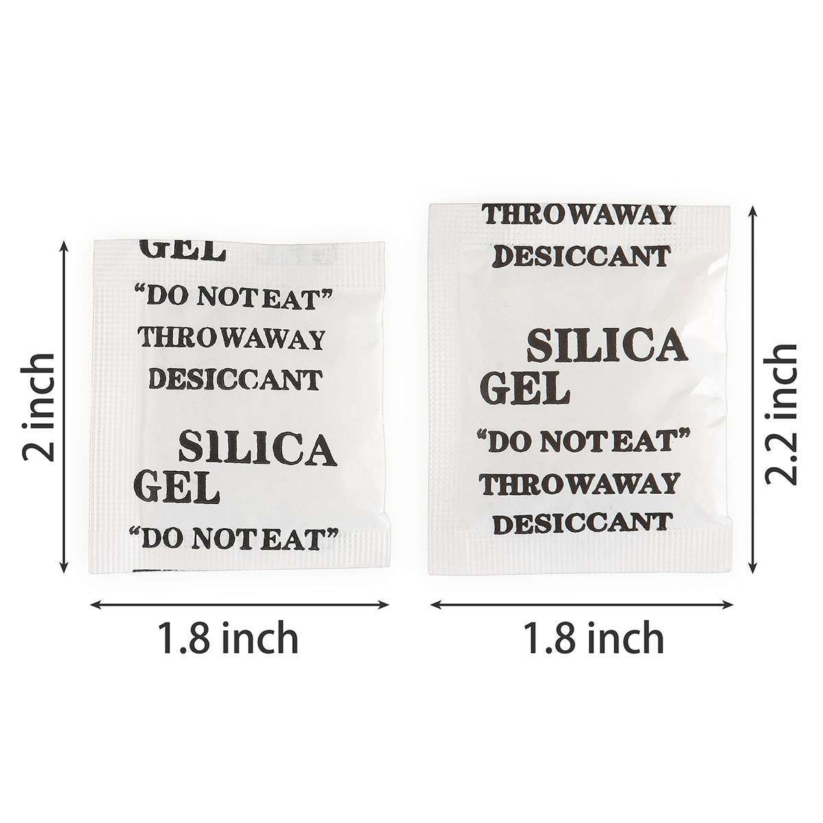 160/60 Packets Silica Gel Desiccant Packets Moisture Absorber Drying Bags Lot