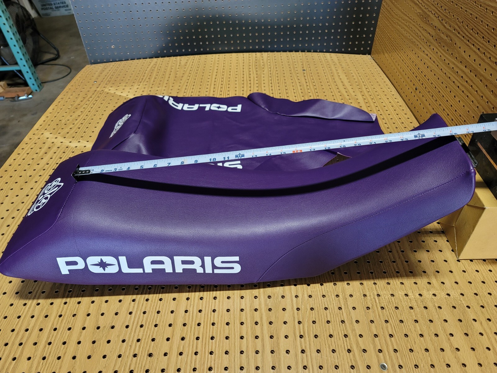 POLARIS SCRAMBLER 250 400 500 SEAT COVER 1995 TO 2003 (PURPLE) [P*-35]