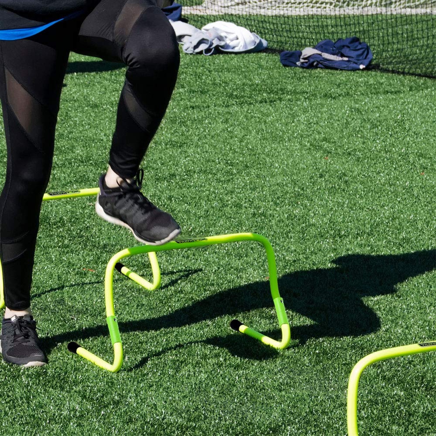 HolaHatha Agility Hurdle, Indoor Outdoor Sports Training Equipment for Track,...