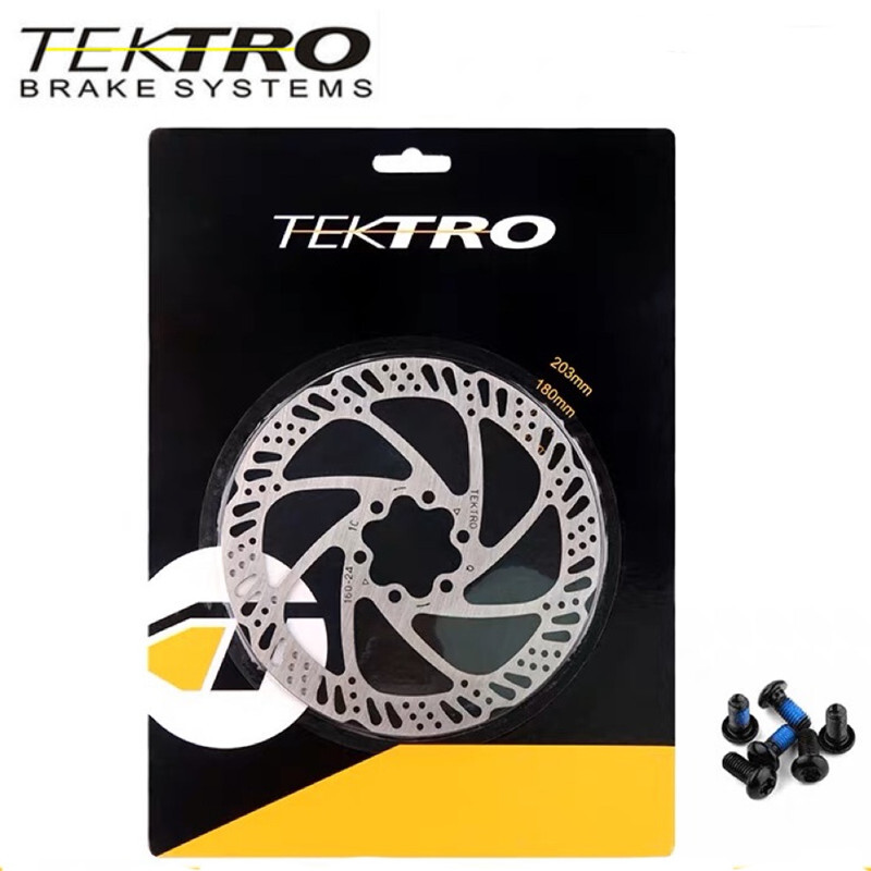 TEKTRO Bike Rotor 160/180/203 Mountain Bicycle Hydraulic MTB Disc Brake 6 Bolt