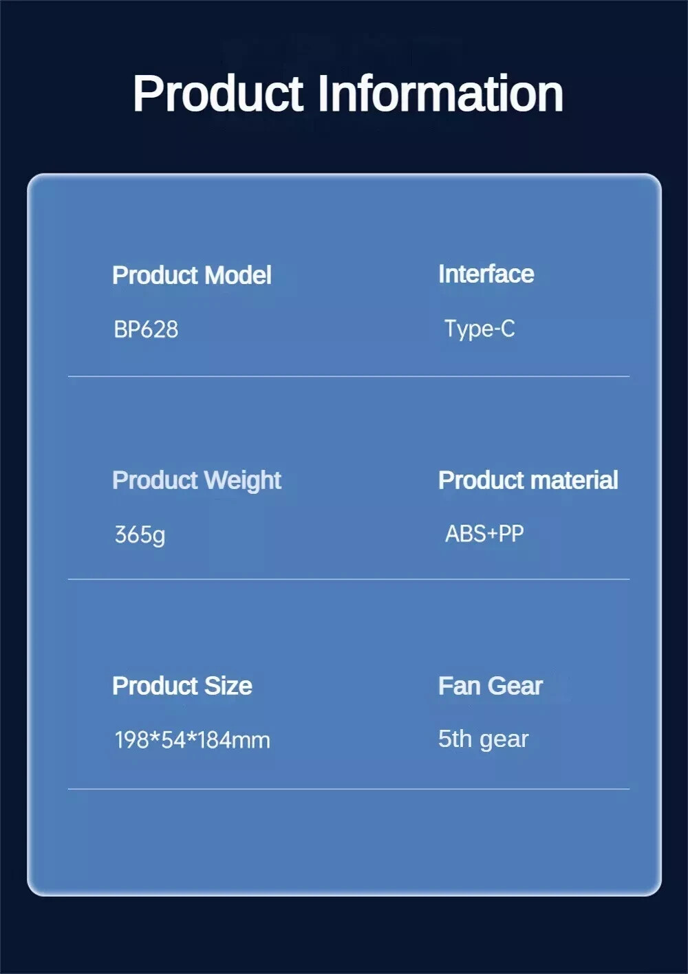 Hanging Neck Fan Cooling Air Cooler Little Electric Air Conditioner Portable New