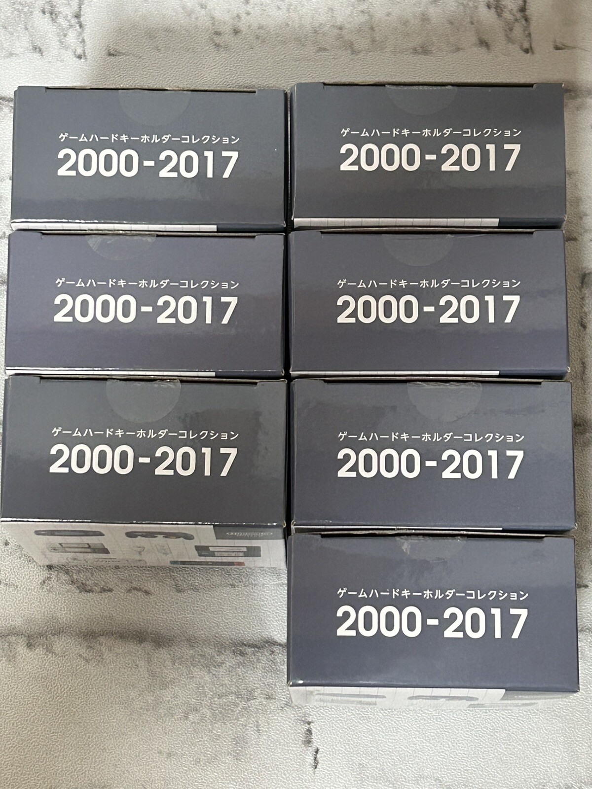 Nintendo Museum Game Hardware Keychain Collection 2000-2017 Complete 7 Set Japan