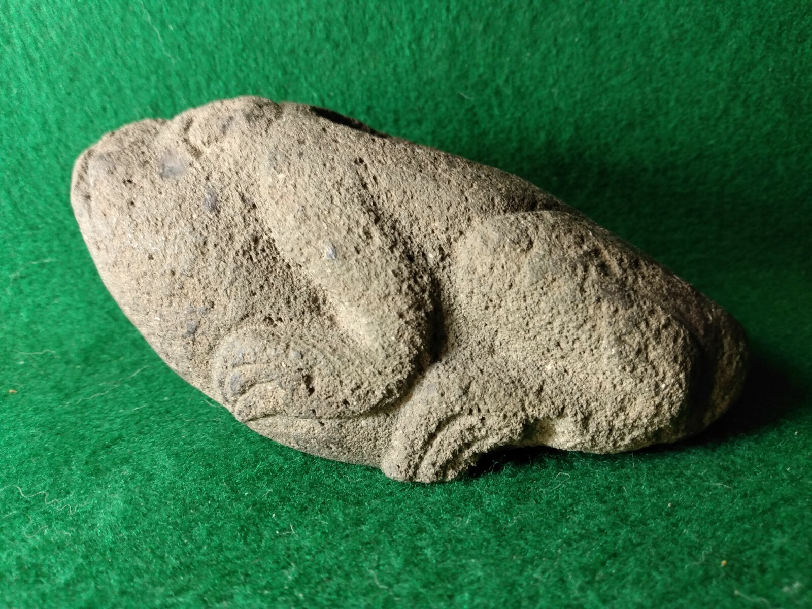 Tlingit Northwest Coast Stone Frog Form Tobacco Mortar