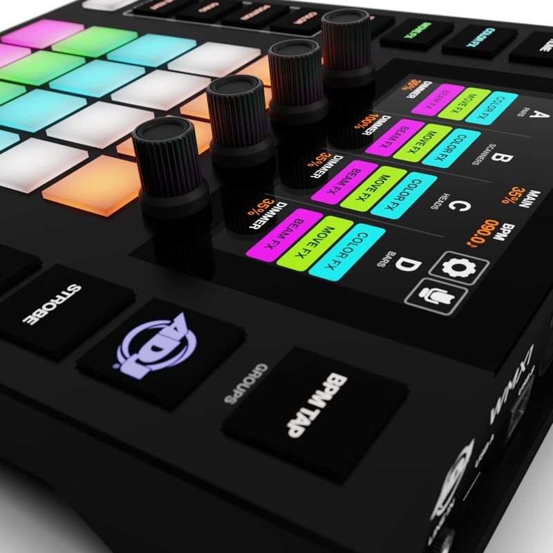 American DJ WMX1 MK2 Wolfmix Powered Standalone DMX LED Lighting Controller ADJ