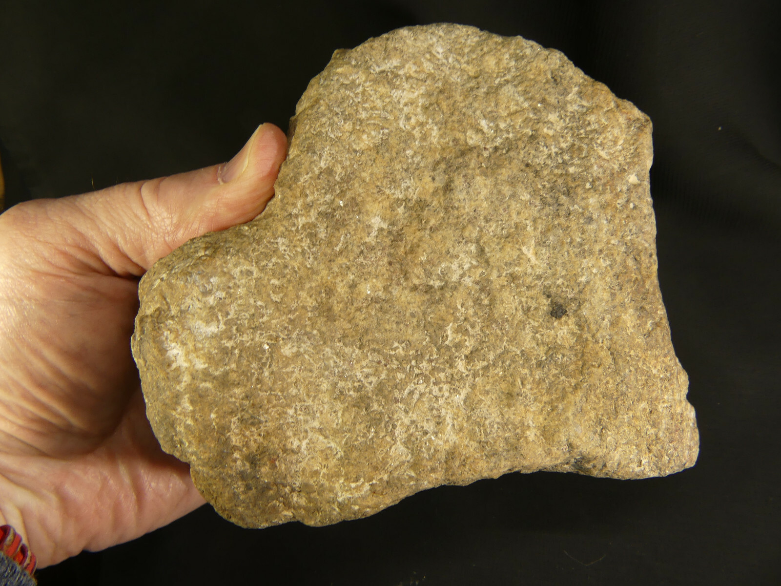 XLG Mortar & Pestle. Native American Calif. Yokut People, Sierra Nevada. AACA