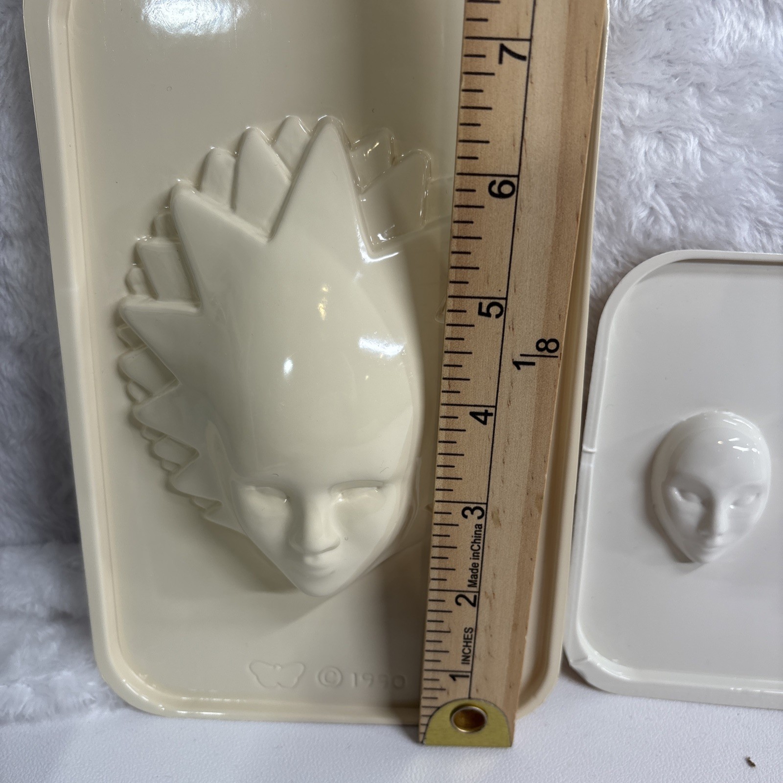 Press Mold For Air Dry Clay Vintage 1990
