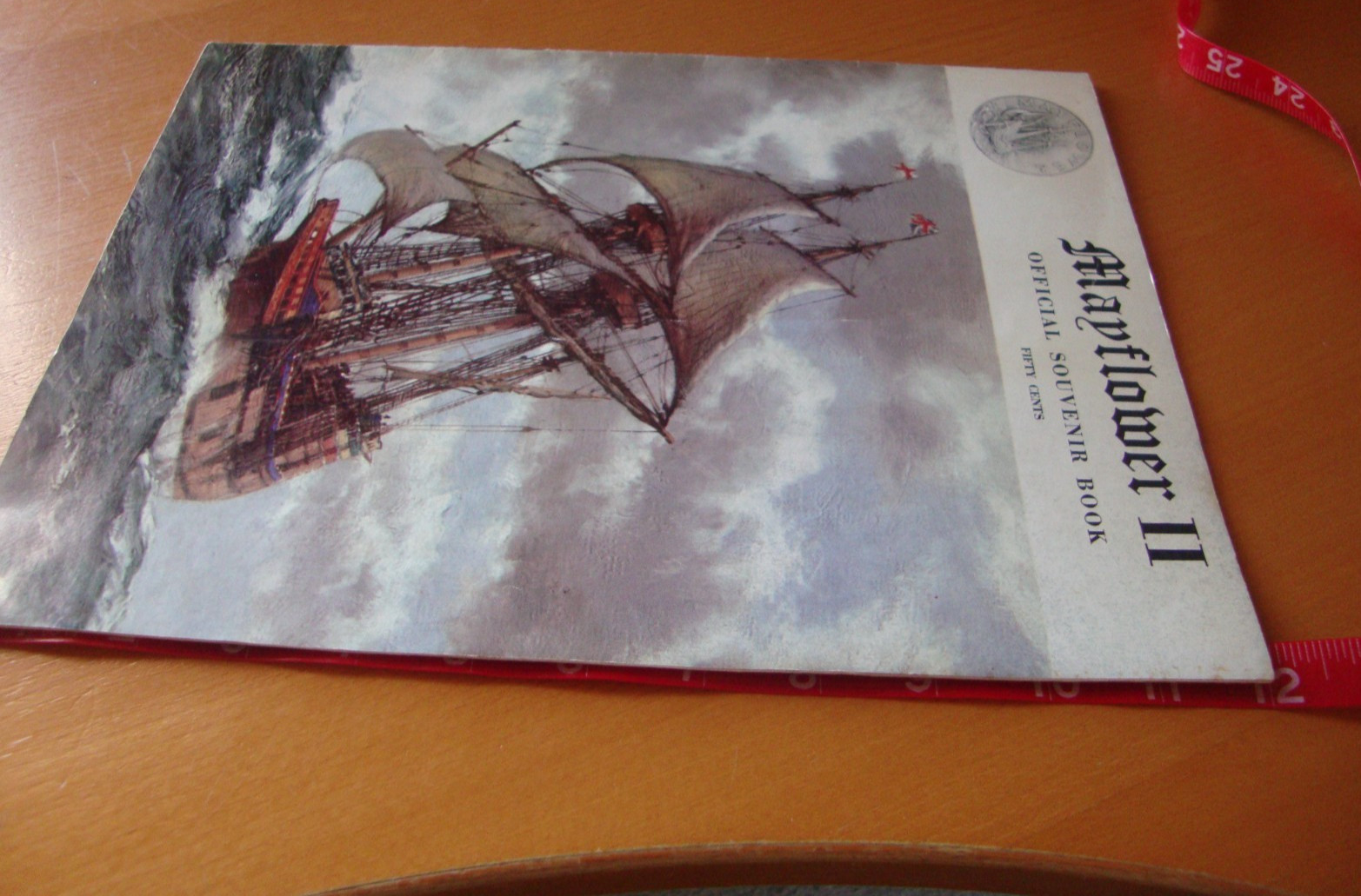 Vintage Mayflower II Official Souvenir Booklet NY Mayflower II Exposition 1957