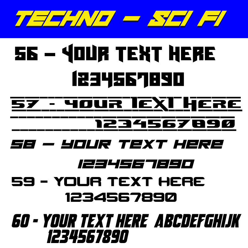 Custom Text Vinyl Lettering Sticker Decal Window Trailer Business Car Name Boat