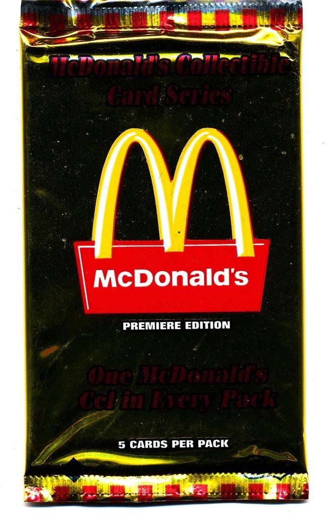 1996 McDonald's (Restaurant) Trading Card Pack