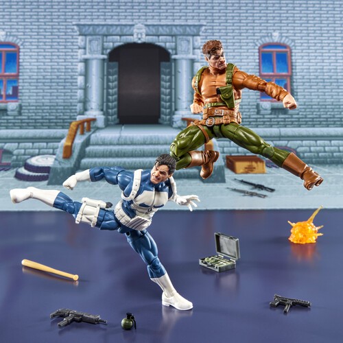 Hasbro Collectibles - Gamerverse - Marvel Legends - Punisher & Nick Fury Action