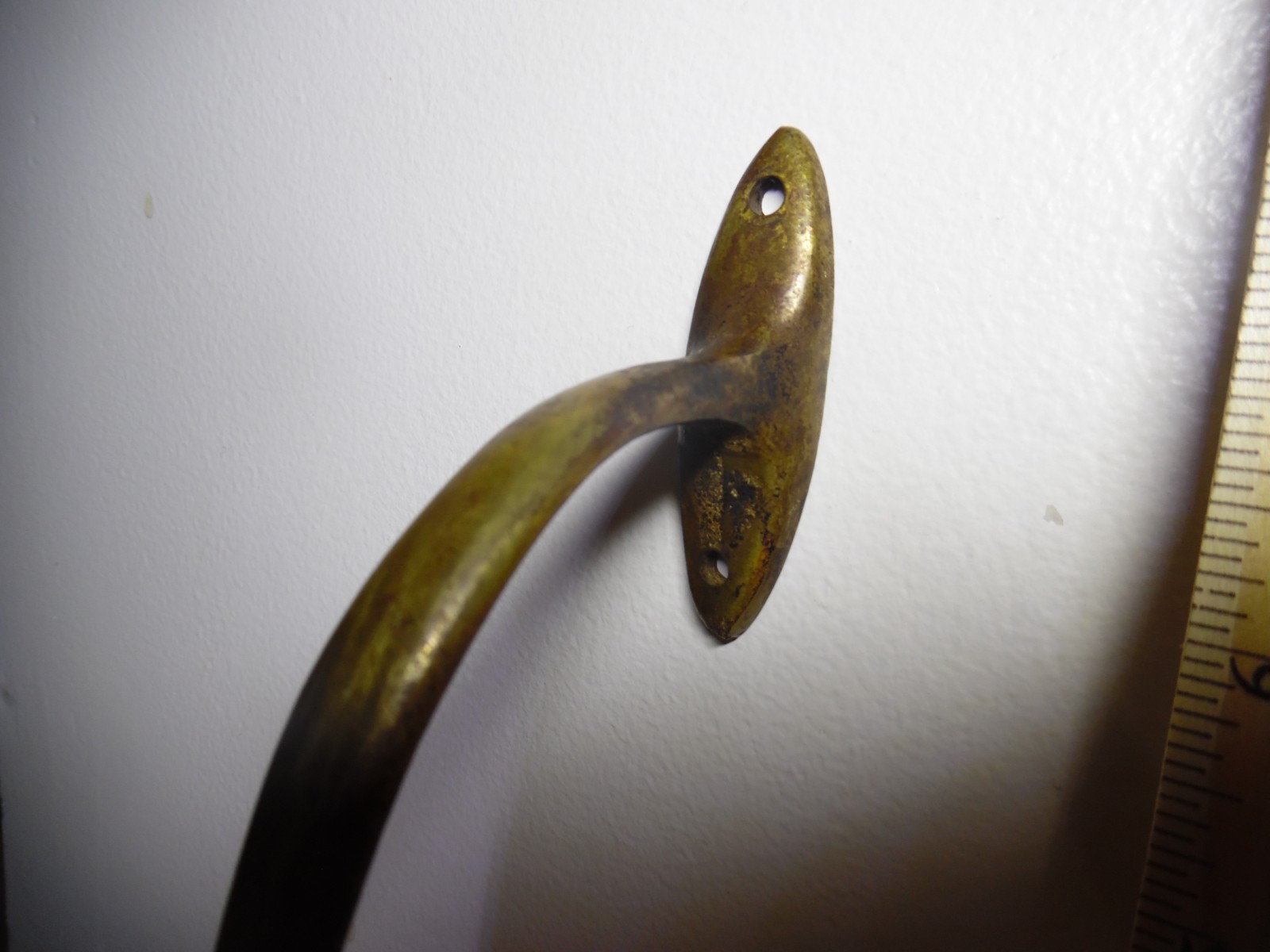 Orig Antique Brass 8" Claw Paw Feet Legs Furniture Stool REPURPOSE 4 Coat Hooks