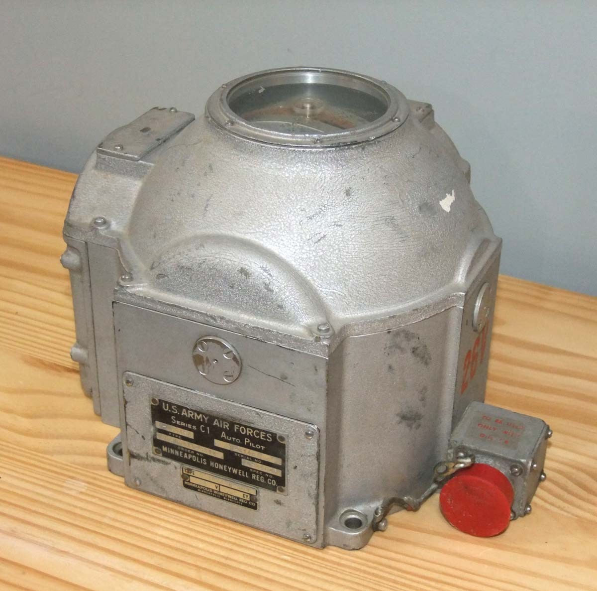 Original USAAF Honeywell C-1 Autopilot Gyroscope - Norden Bomb Sight| B-17, B-24