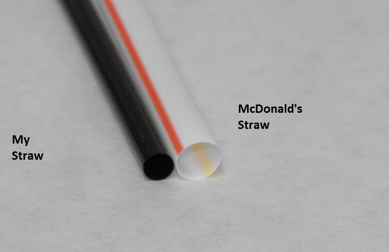 250 piece 7.75" BLACK Plastic Jumbo Size DRINKING STRAWS Milk Juice Tea Soda