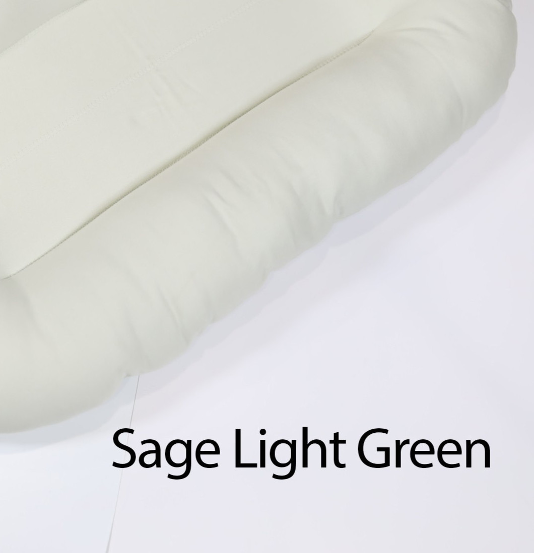 Snuggle Me Toddler Lounger Organic 100% Cotton Cover Color Sage NEW