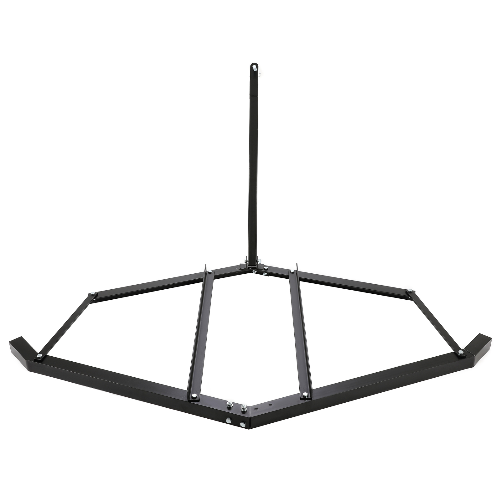 Tow Behind Drag Harrow 72" Width For Garden Lawn Tractor Adjustable Center Bars