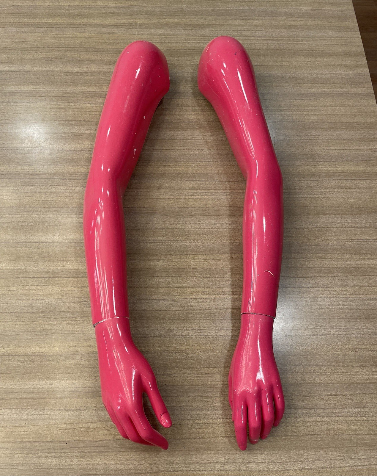 Group Of 2 Female Mannequin Arms With Hands