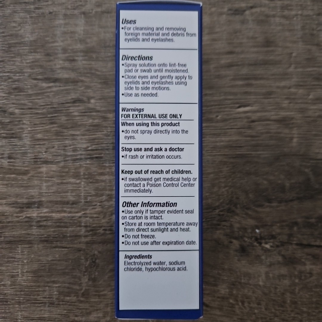 OCuSOFT Hypochlor Hypochlorous Acid Solution 0.02% 2oz Exp 2027+