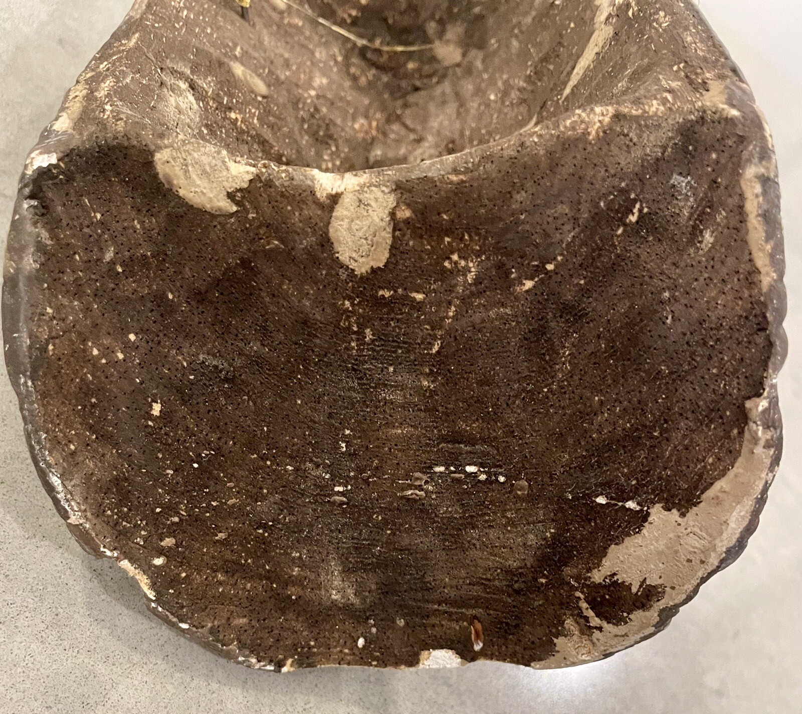 Antique MEXICAN Michoacan FOLK ART Vintage Man FACE WOOD DANCE Festival mask