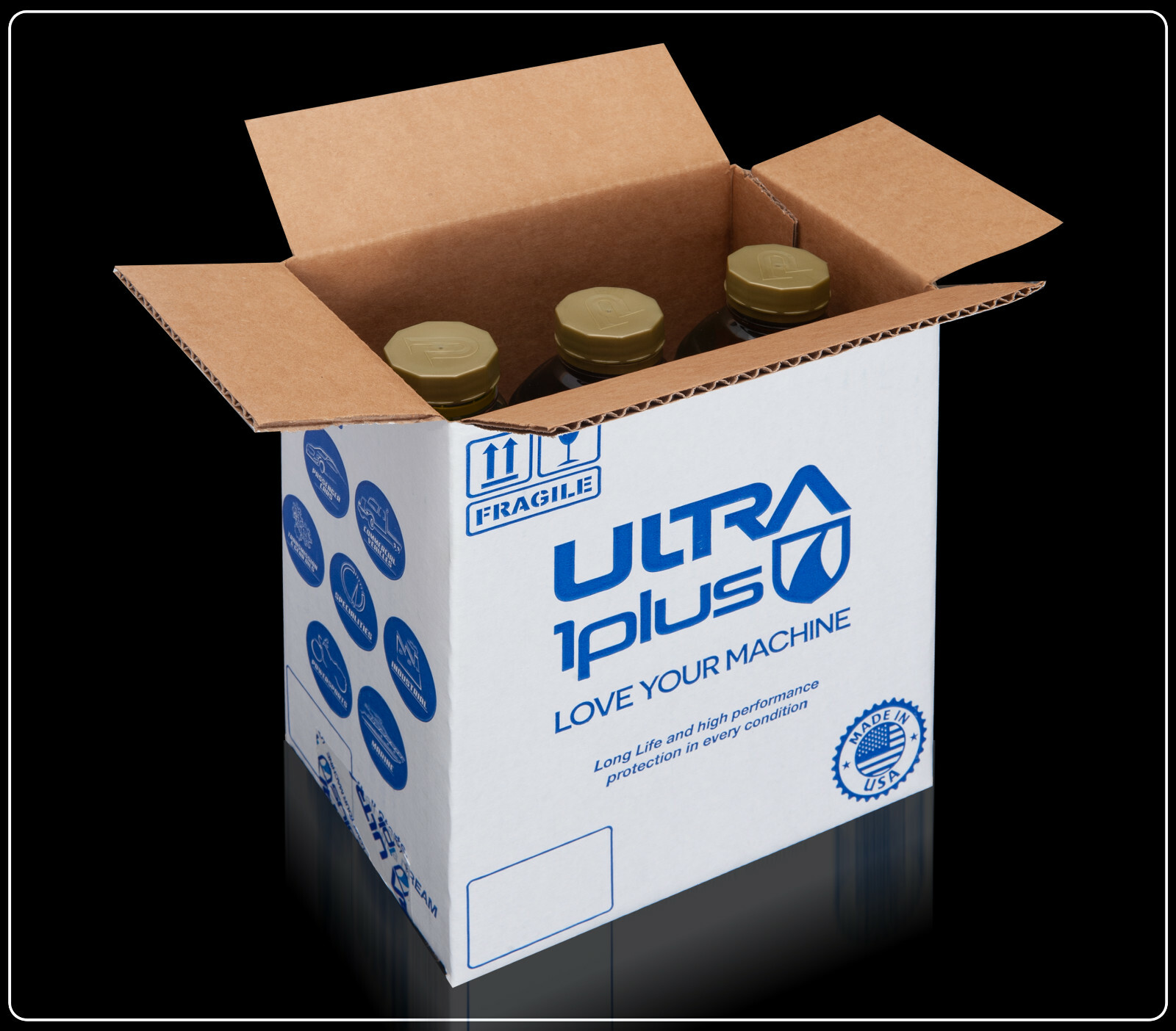 Ultra1Plus™ SAE 75W-90 Synthetic Gear Oil API GL-4 | 3 Pack QTS