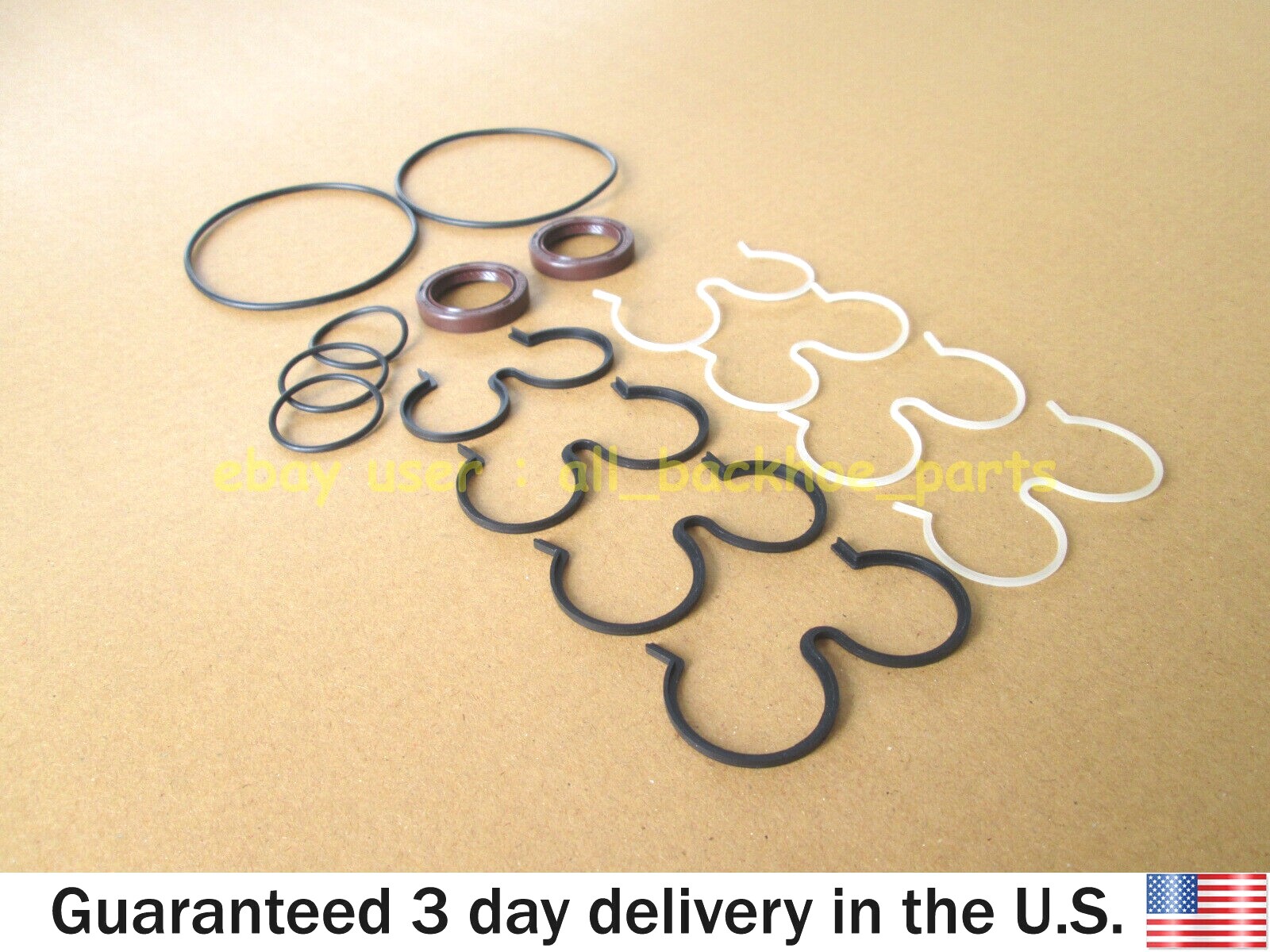 JCB PARTS - HYDRAULIC PUMP REPAIR SEAL KIT - PARKER (PART NO. 20/902901)