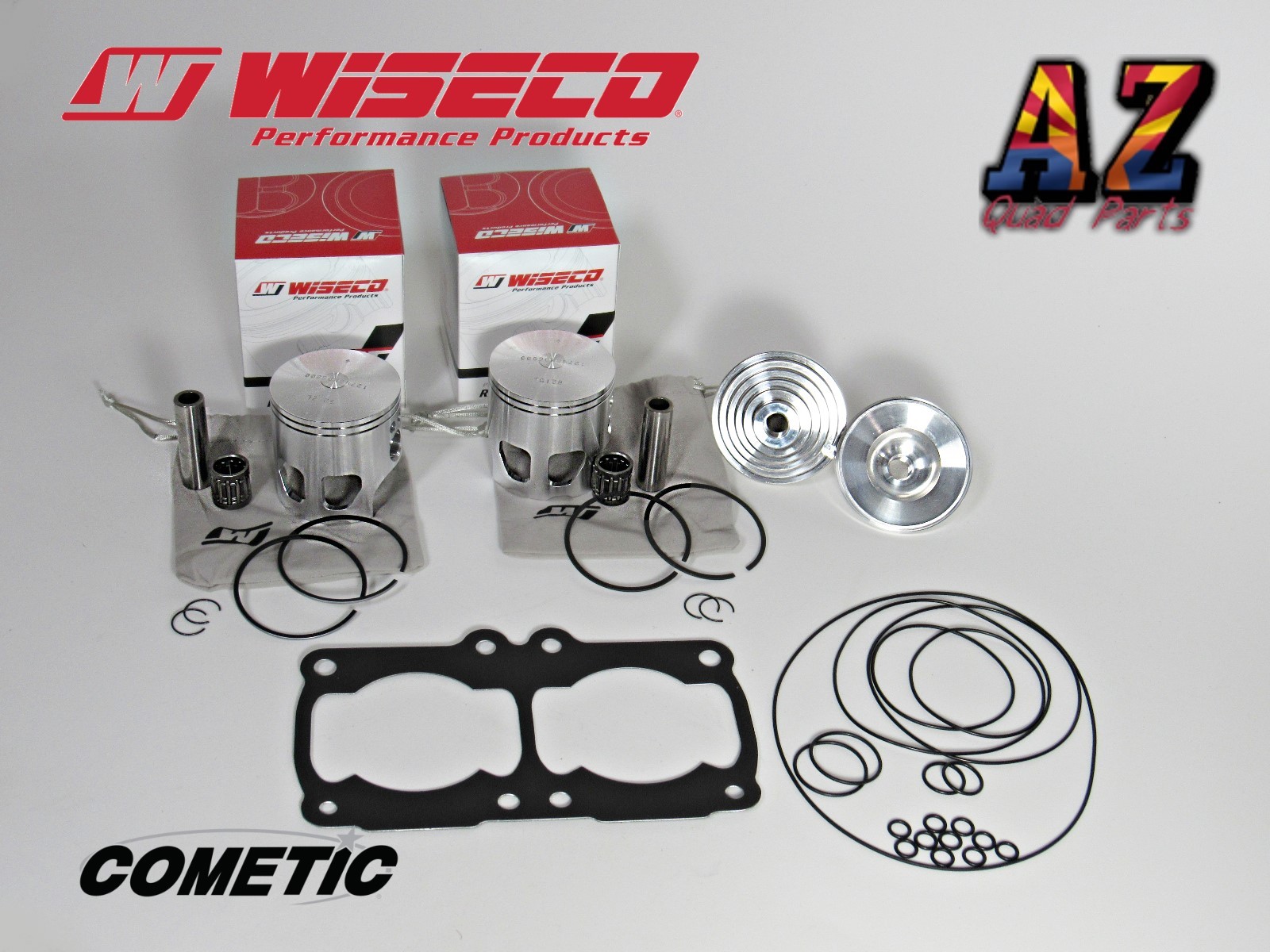 Banshee Athena 68mm Big Bore Cylinders 421cc Stroker Crank Pistons Pro Head Cub
