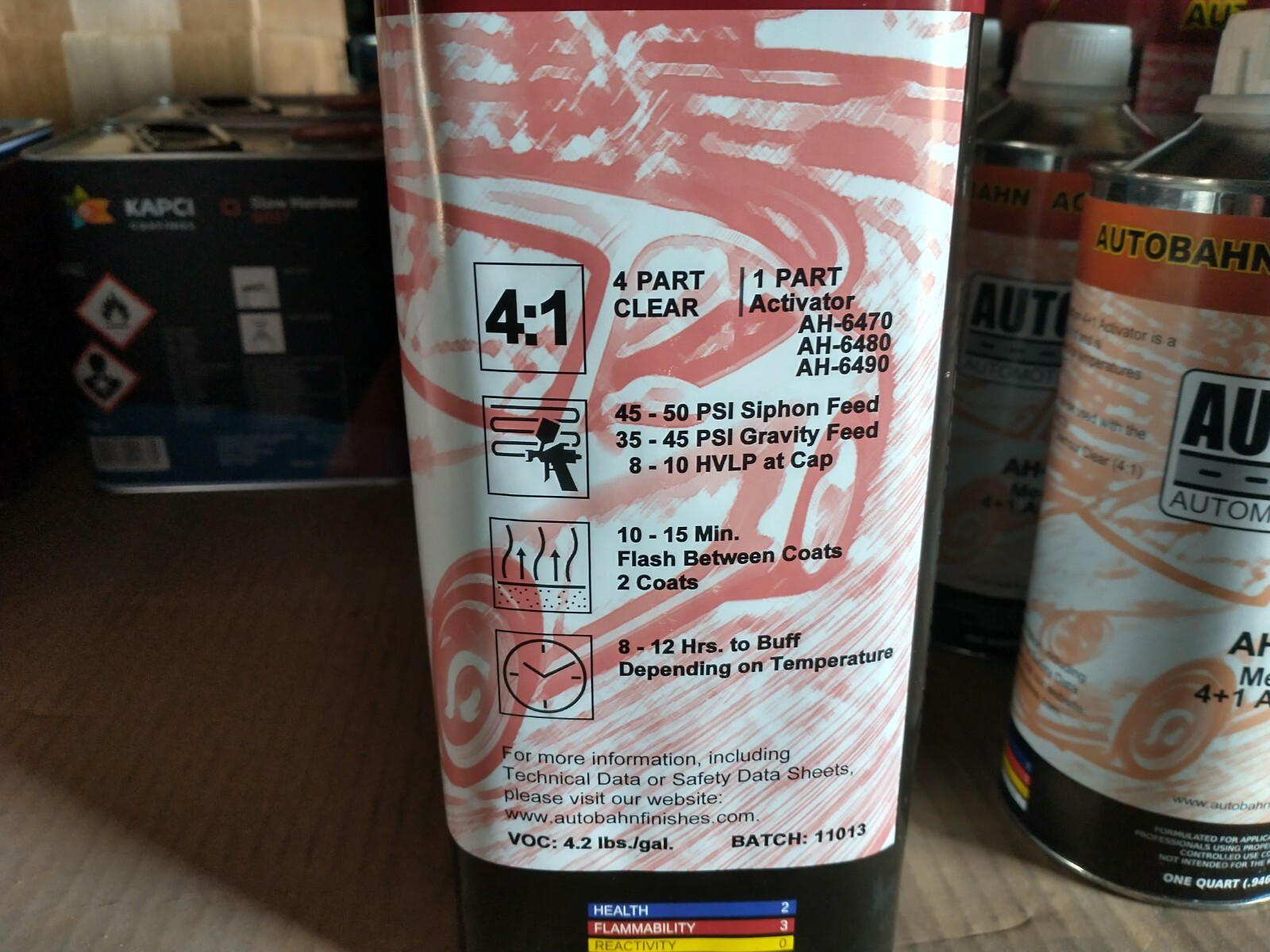 AC-9044 High Solid Glamour Clear Coat 5 Quart Kit (Wet Wet All Kandy)