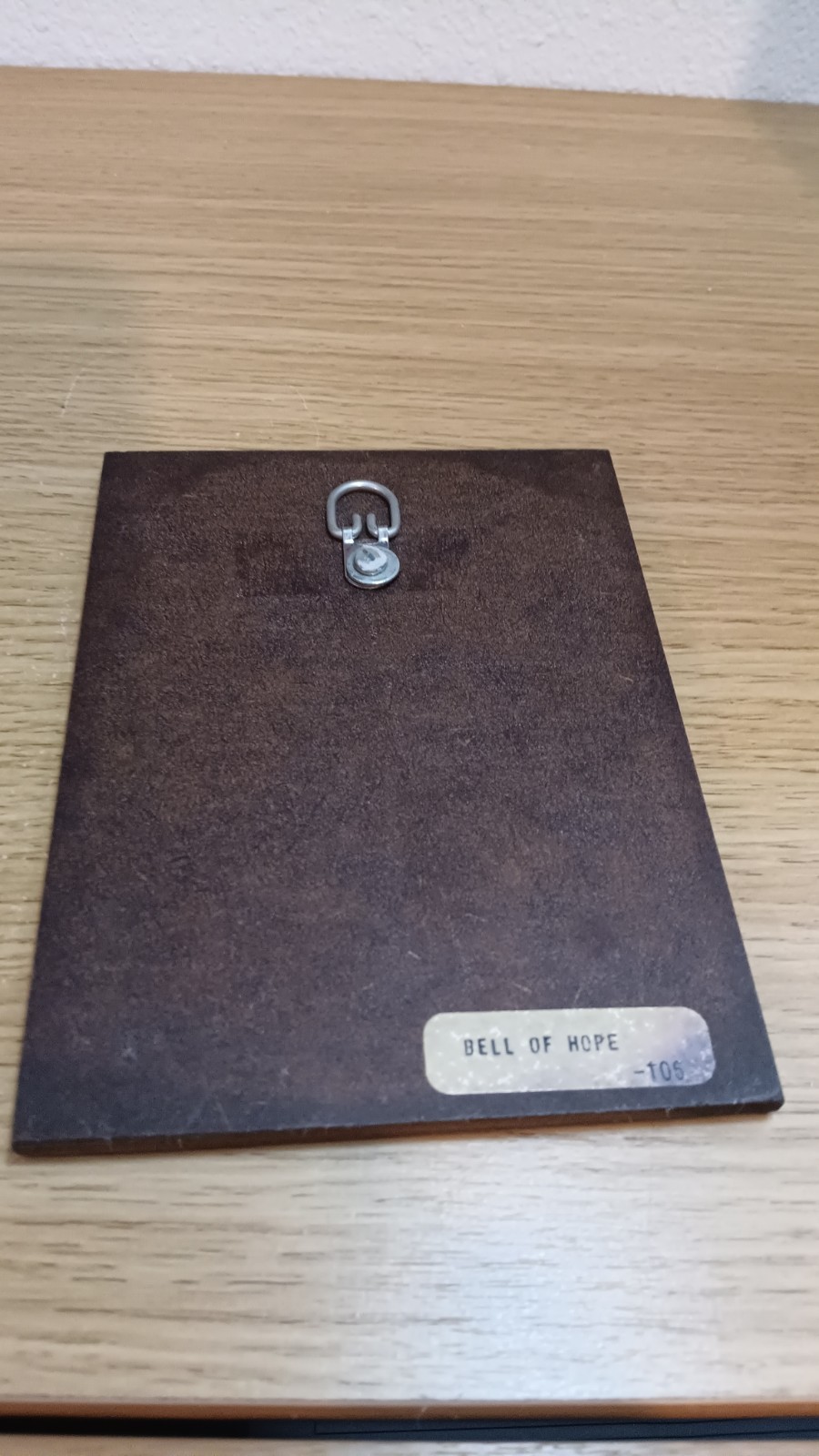 Vintage De Grazia BELL OF HOPE Wall Decor