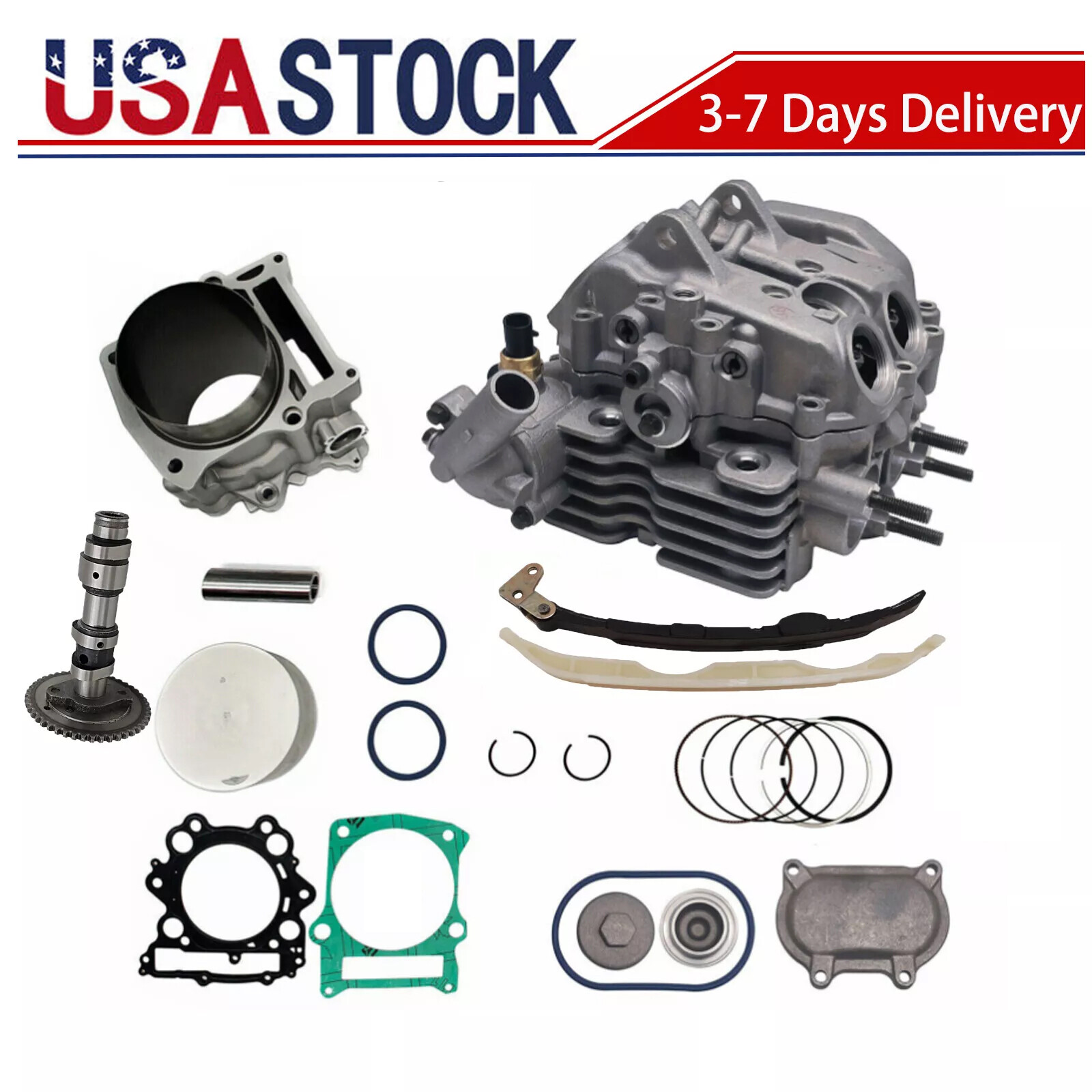 Hisun 750 Cylinder Head Cylinder Chain Rebuild Kit HS Coleman Cub Cadet US