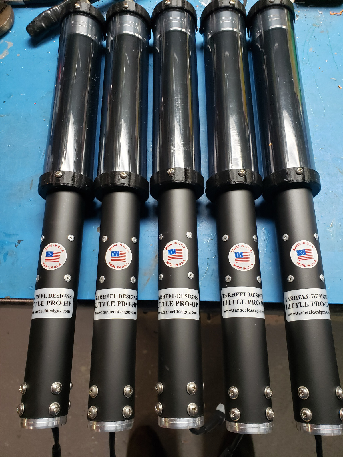 Tarheel Designs Little PRO-HP motorized antenna...High Power 10 -40 meters