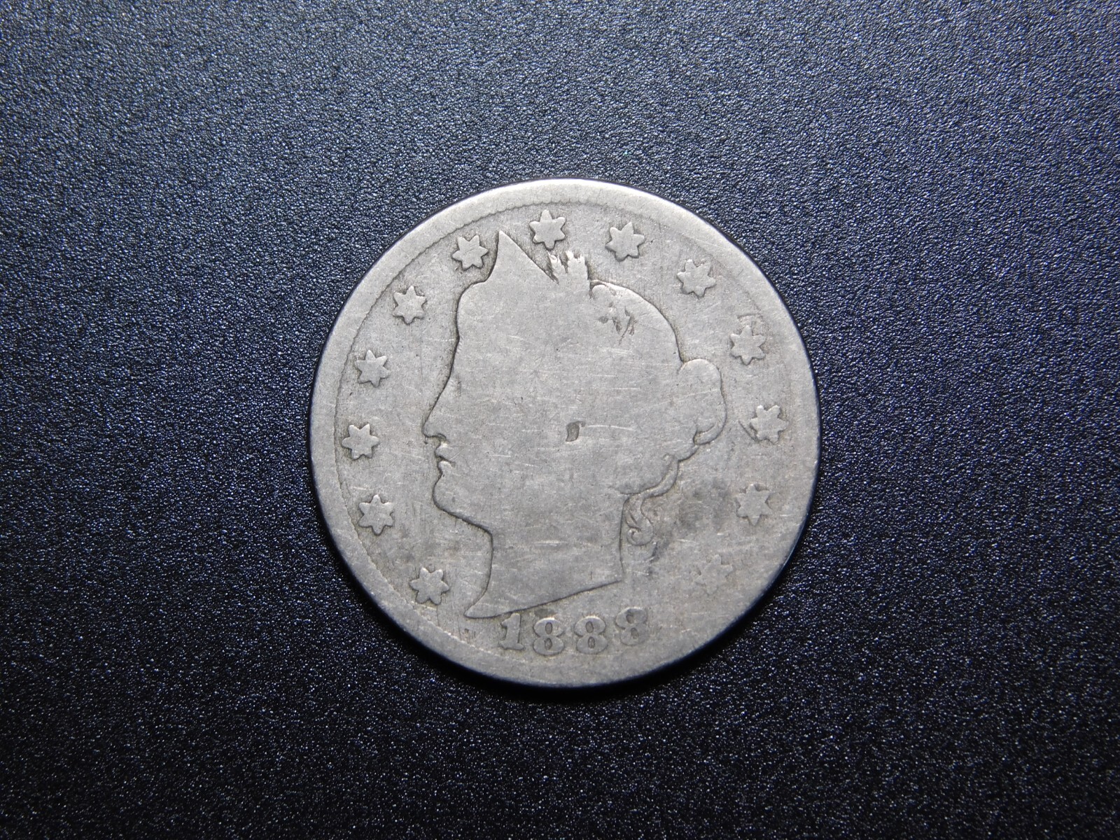 OLD US COINS 1888 V LIBERTY NICKEL