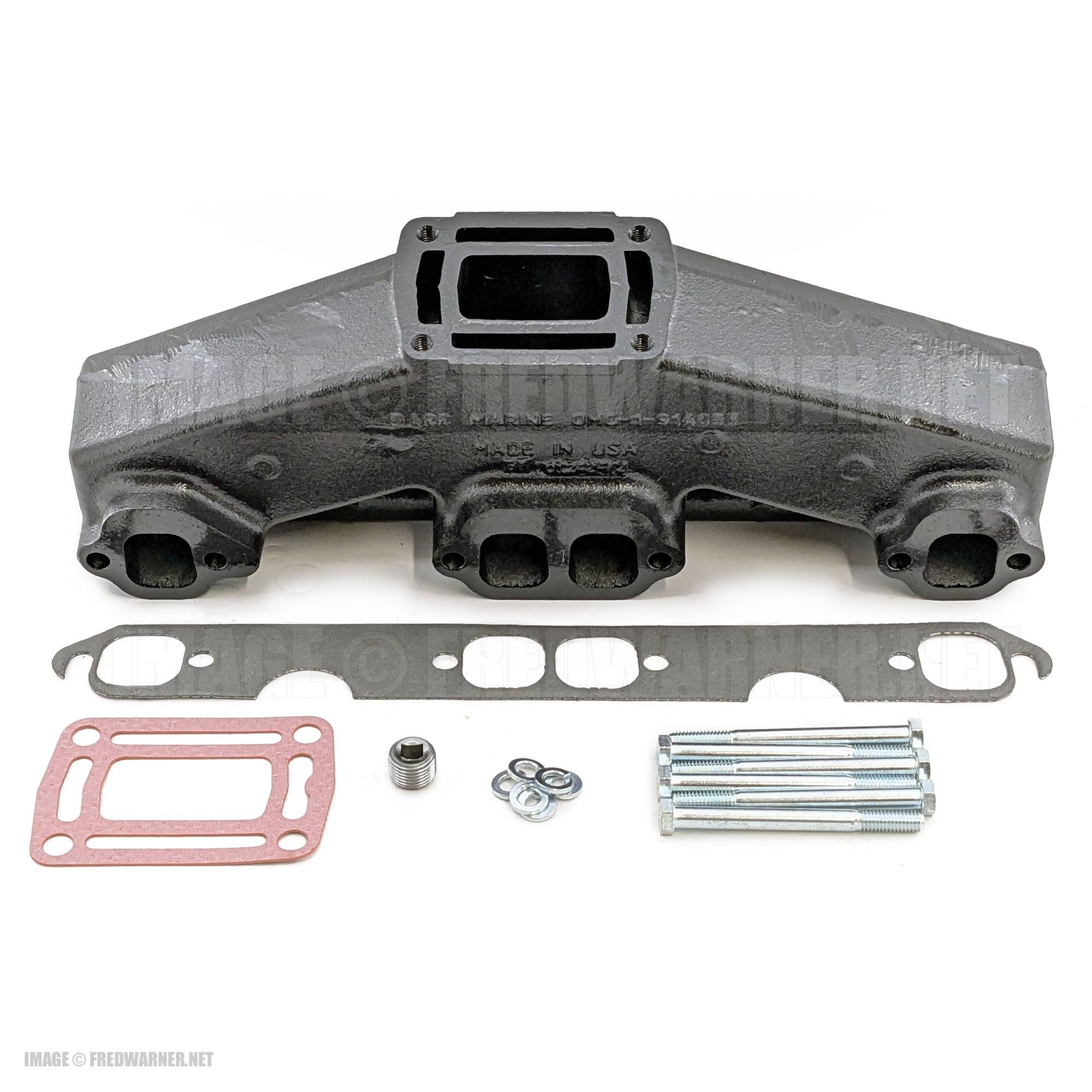 Barr Marine OMC-1-914035 Exhaust Manifold V8 GM/Chevy Volvo Penta 3857723