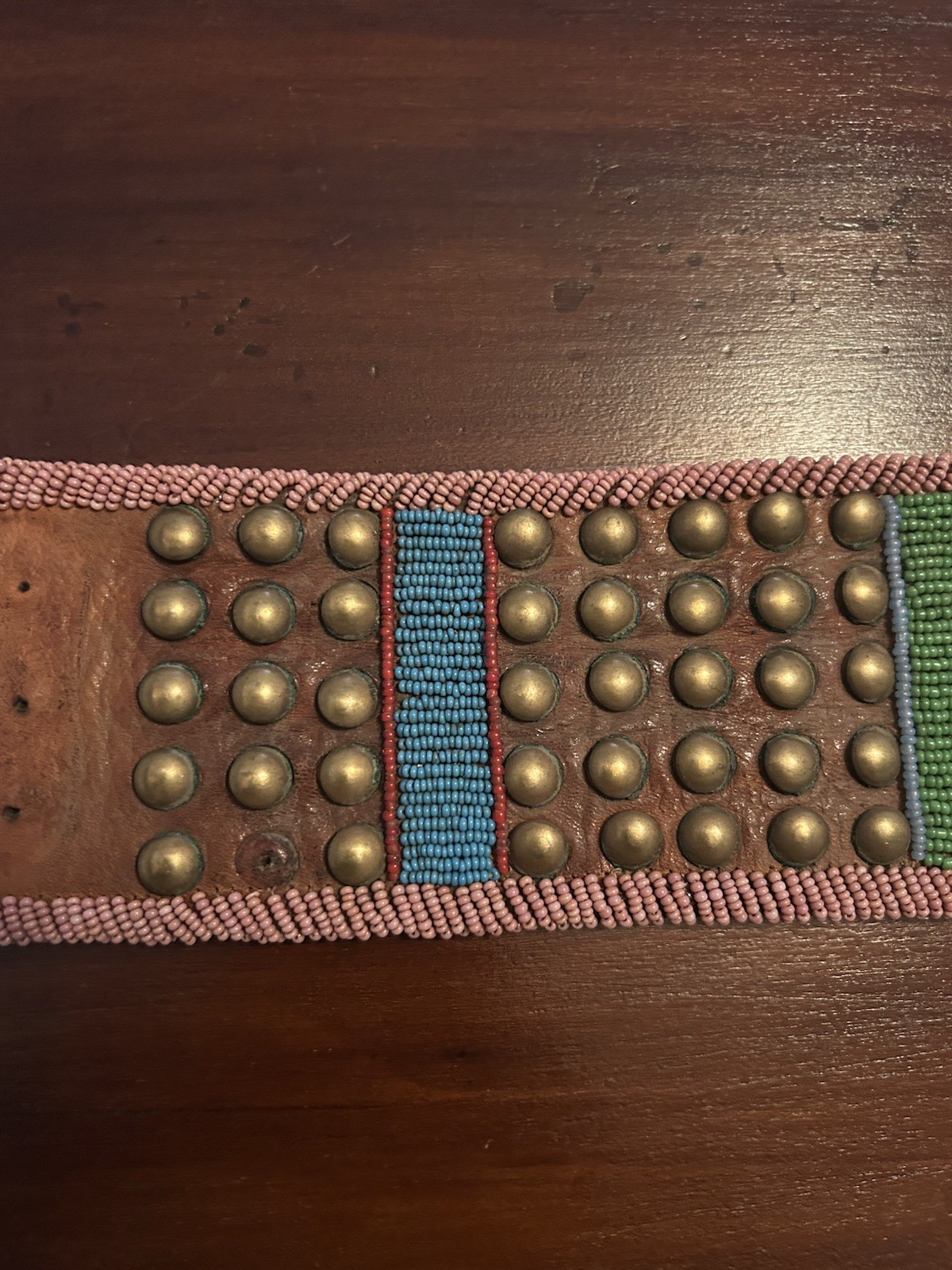 1890s. Northern Plains Beaded Belt
