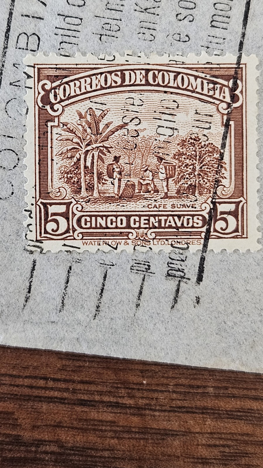 1937 Colombia to USA Envelope 5c Libreria Voluntad slogan cxl to Ft. Madison, IA