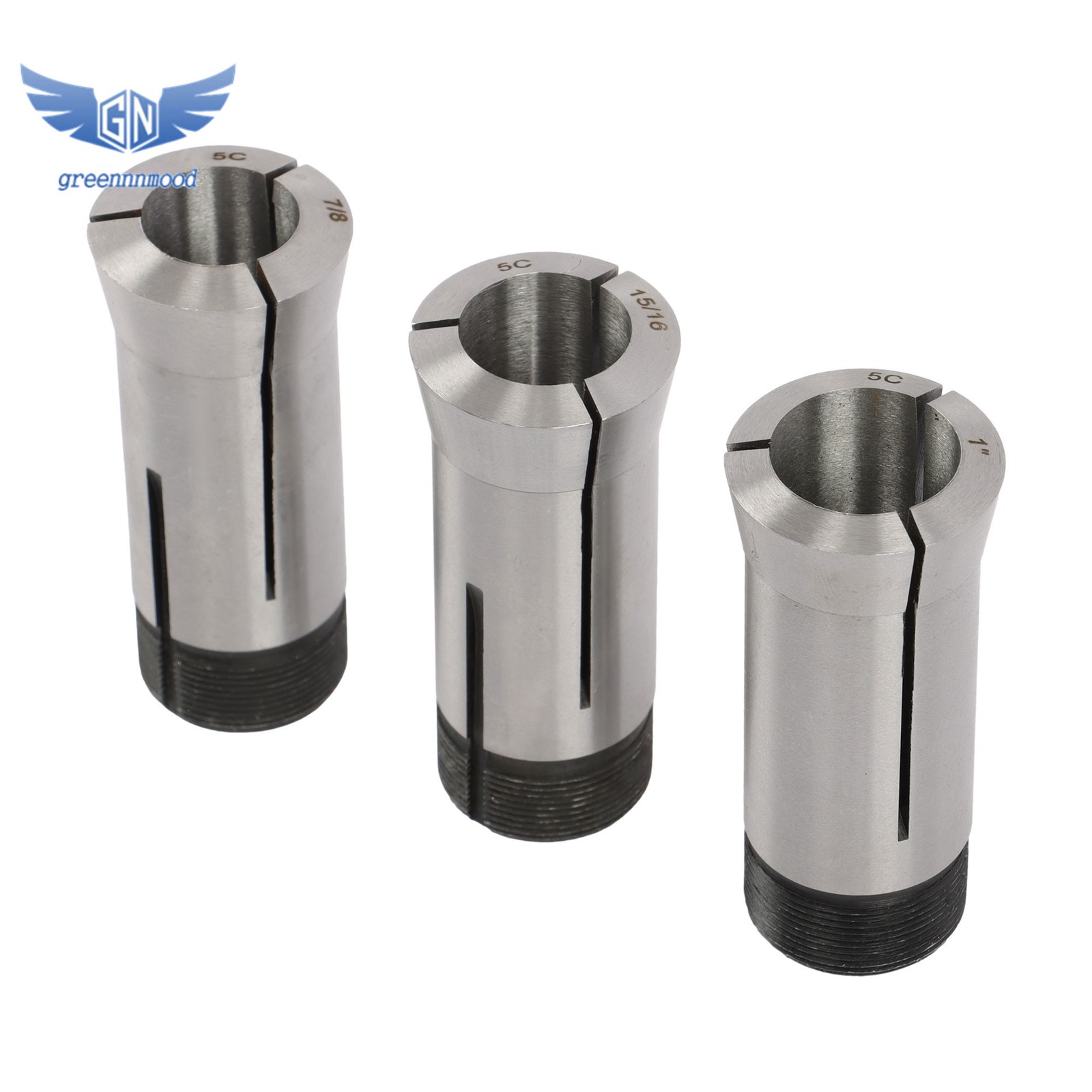 1/8 - 1" Precision 15 Piece 5C Fractional Collet Set & 5 Pcs Collet Block Set