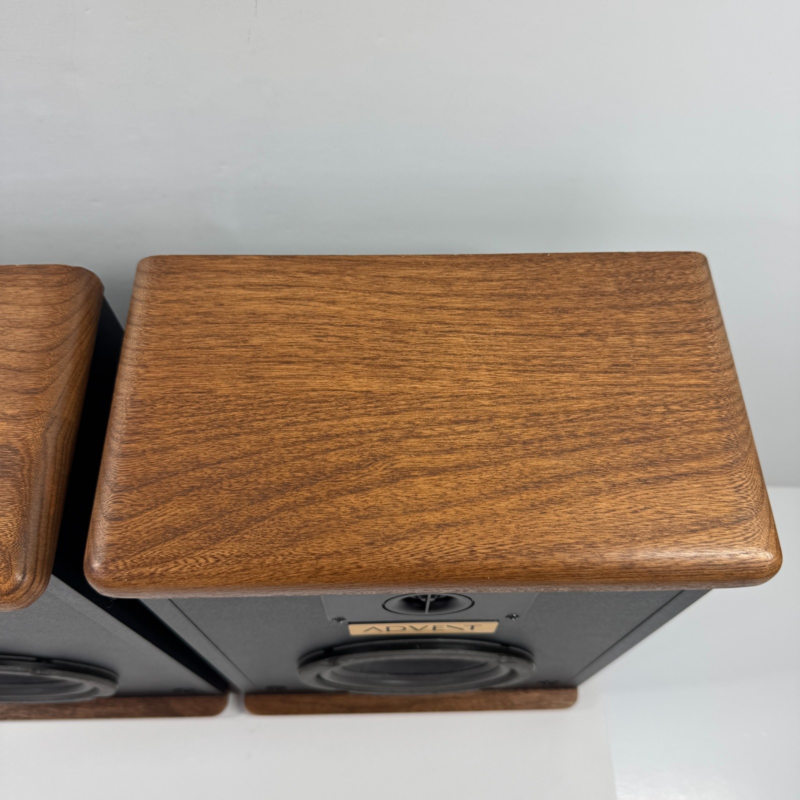 Baby Advent II Speakers - Refoamed - New Tweeters + Caps + Badges Sound Awesome!