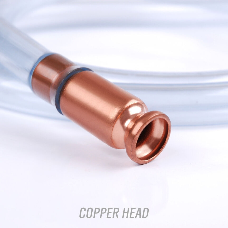 2Pack 1.8M 6FT Siphon Hose Pump Self Priming Jiggler Shaker Transfer Fuel Water