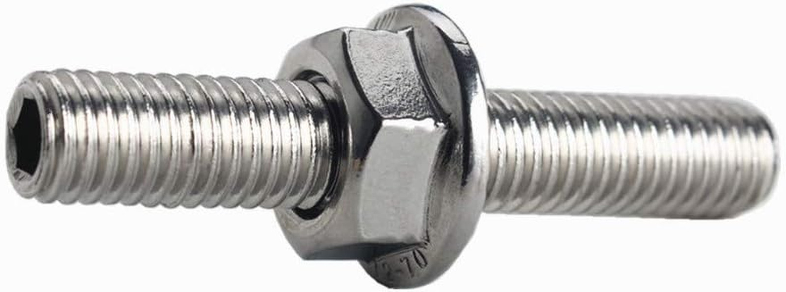 20 Pcs Stainless Exhaust Manifold Stud Kit Manifolds Super Duty for Ford 6.8 Lit