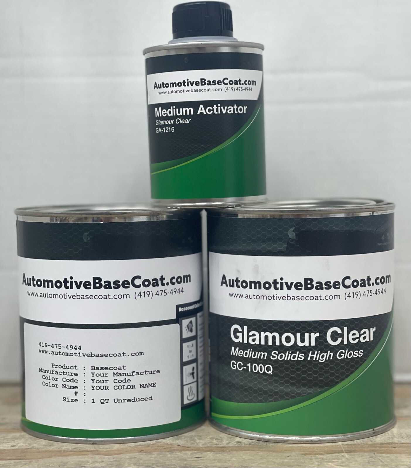 Chevy,GM,Cadillac U505Q/505Q/WA505Q CRYSTAL RED CLARET BASECOAT PAINT CHOOSESIZE