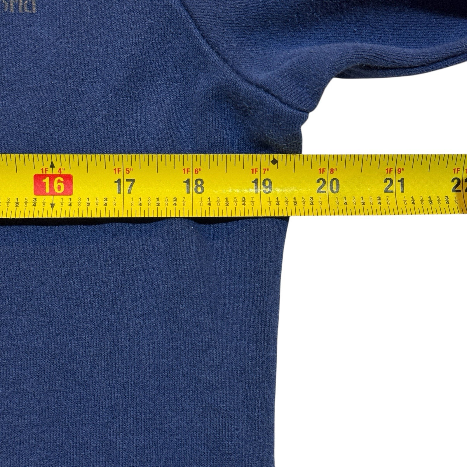 Walt Disney World 50th Anniversary Full Zip Up Hooded Hoodie Sweatshirt Blue Med