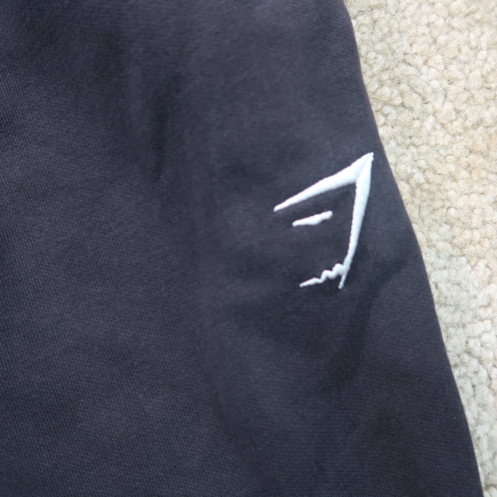 Gymshark Jogger Sweatpants Men's small Black Tapered Leg