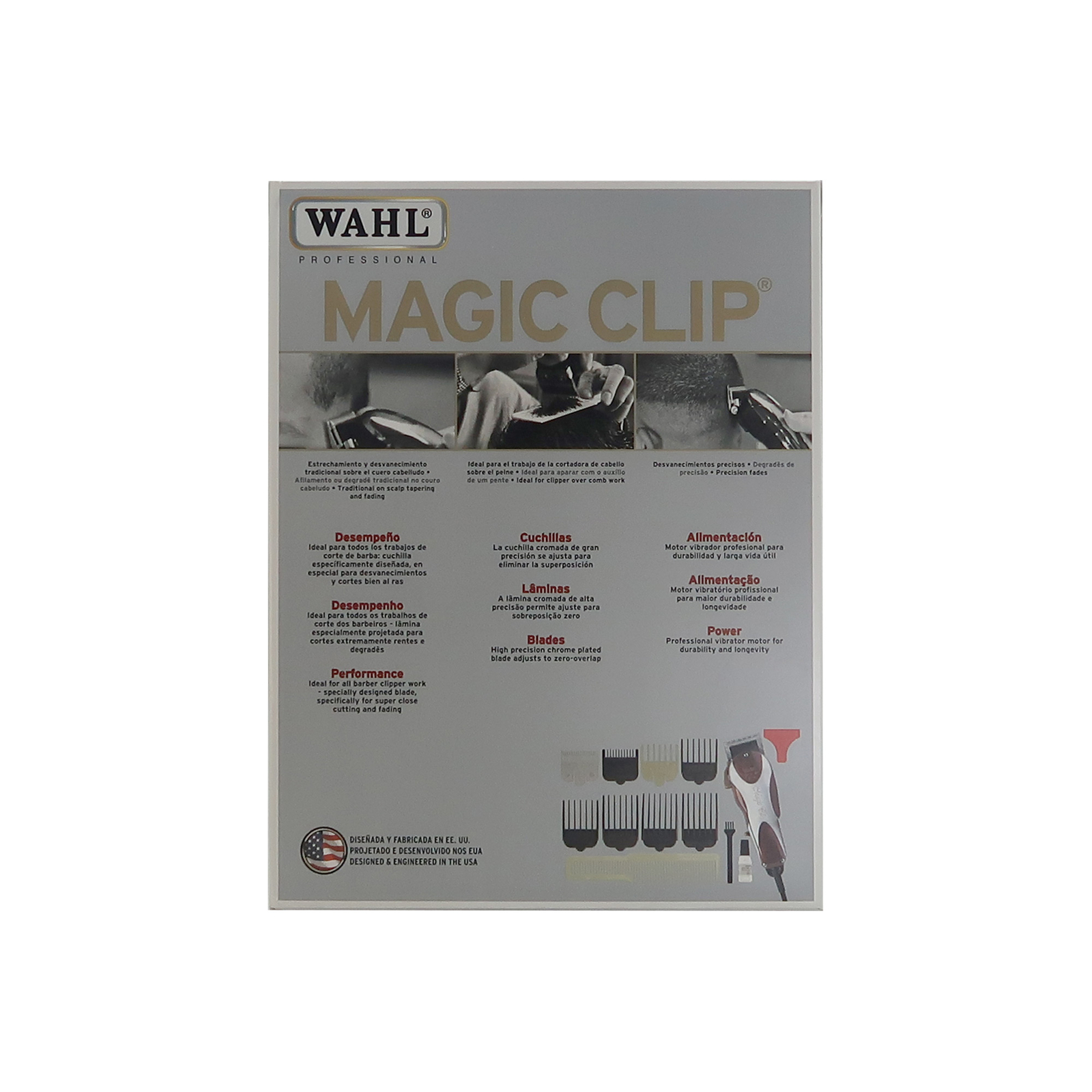Wahl Professional #8451 5-Star Series Magic Clip Corded Precision Fade Clipper