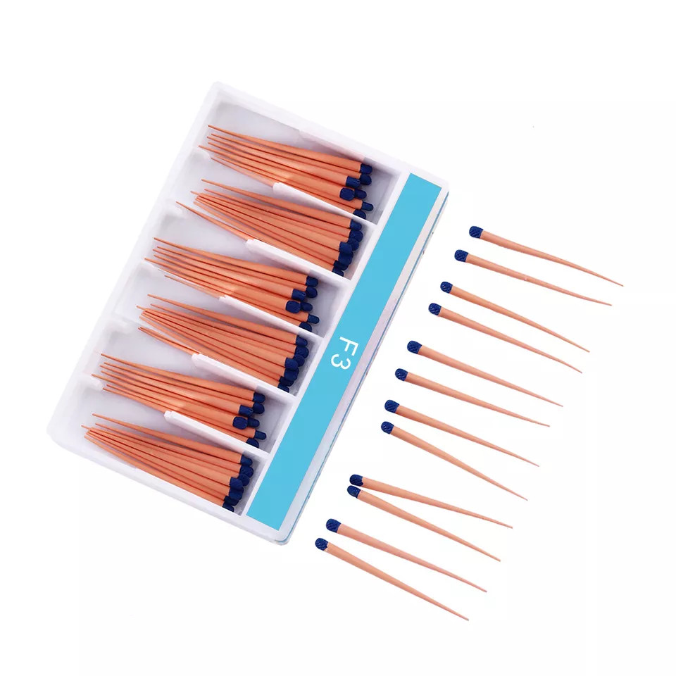 Dental Gutta Percha Points/Absorbent Paper Endodontic Root Canal F1 F2 F3