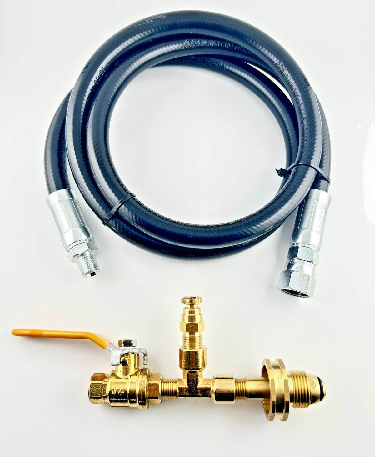 Partial Pol Liquid Propane Transfer Kit Tank Grill Filler Fill Unloading Lpg